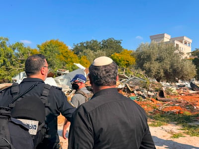 10,000 מבנים בלתי חוקיים נהרסו במסגרת מדיניות האכיפה של השר בן גביר