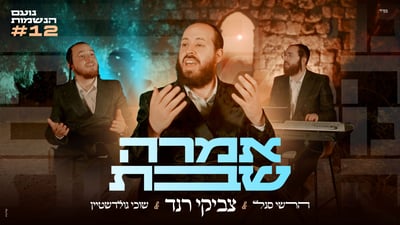 צביקי רנד, שוכי גולדשטיין והרשי סגל בשיר חדש לכבוד שבת: 'אמרה שבת'