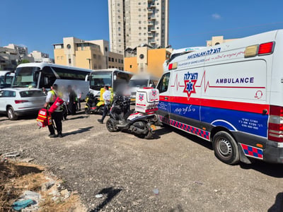 הזירה עם האוטובוס