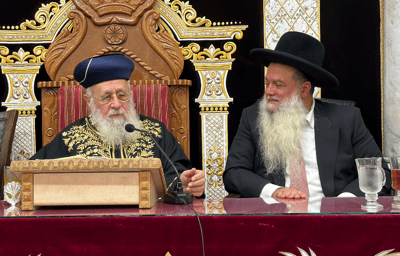 הגאון רבי יגאל כהן: "עשיתי כל שאני יכול כדי שיתגשם החלום"