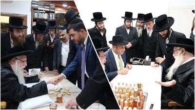 ר"ע בית שמש וצפת אצל האדמו"ר מצאנז