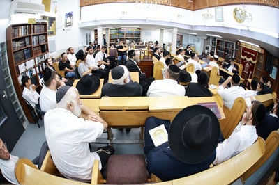 הרב ברוך רוזנבלום בסליחות בחיפה