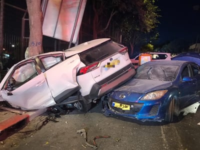 זירת התאונה