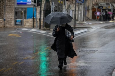 אירוע גשם חריג צפוי ממוצאי שבת - חשש להצפות במרכז הארץ