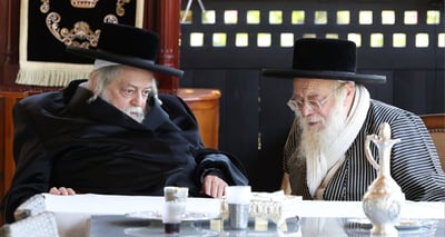 האחים האדמו"רים מתולדות אברהם יצחק ותולדות אהרן