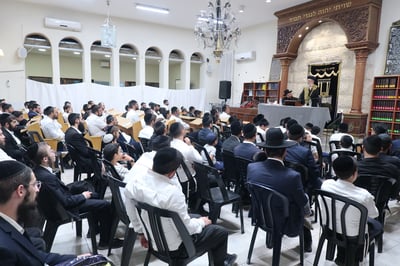 הראשל"צ הגר"ד יוסף בקריית הרצוג