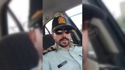 בשם אלוקים, תדאגו לבטן של האנשים: שוטר איראני בווידוי אמיץ