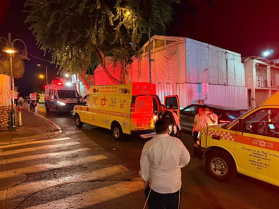 בחור ישיבה נפצע באורח אנוש בנפילה מגובה במהלך פירוק מזגן
