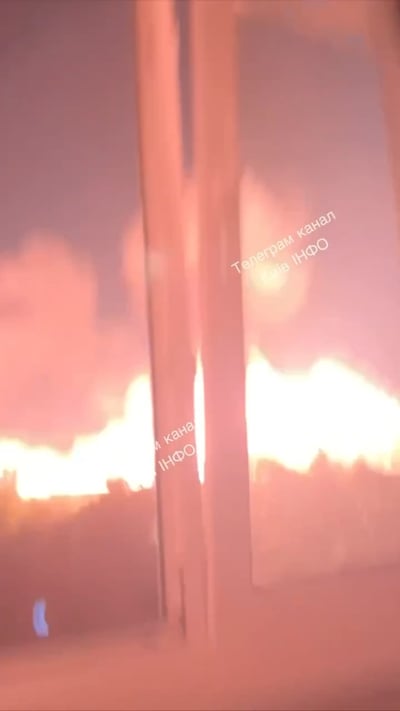 תיעוד נדיר: שני טילים בליסטיים נפלו מול המצלמה