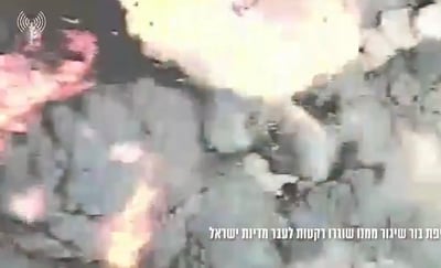 צה"ל ושב"כ השמידו 3 מחסני נשק ובור שיגור שתקף את ישראל