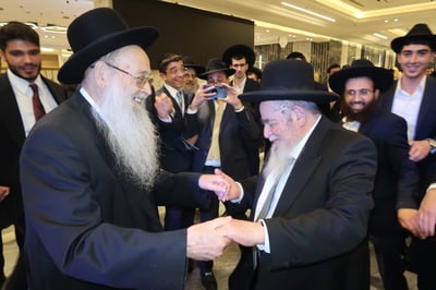 שמחת בר המצווה לנכד הגר"מ מאיה