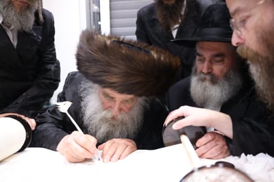 בנוצת אווז: ספר תורה לכבוד אב"ד פולגאר