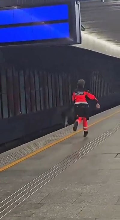 אייל קורא ירד לפסים בוורשה והשבית את הרכבות
