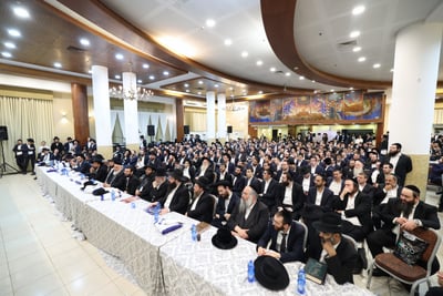 מהמעמד בישיבת עטרת גבריאל