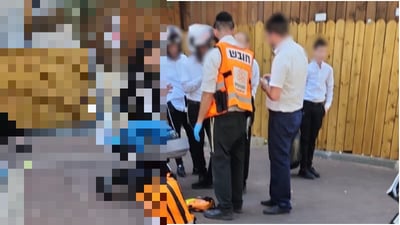 בעקבות בלימה פתאומית: תינוק בן שנה נפצע בראשו באוטובוס