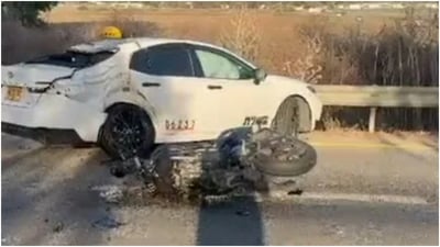 תאונה קטלנית בכביש 780: רוכב אופנוע נהרג בהתנגשות