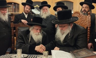 פגישת האחים האדמו"רים מנדבורנה