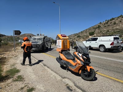 מחבל ירה על טובלים במעיין בערב יום כיפור; פצוע אנוש
