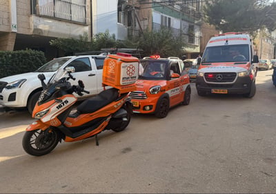 כוננים בזירת האירוע