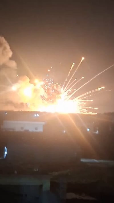פיצוצים עזים הרעידו הלילה את סוריה • העיניים לישראל