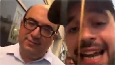 מרדכי דוד תיעד עימות עם אבו שחאדה: "חסום לזכר בן לאדן"