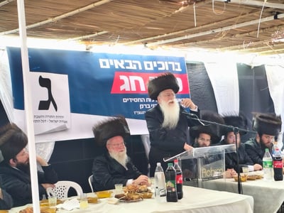 ח"כ מאיר פרוש נואם