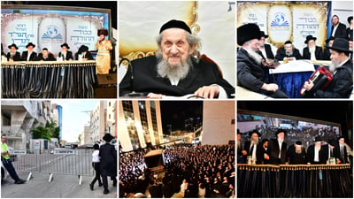 הקבלת פני רבו אצל הגאון רבי דב לנדו שליט"א | צילום: שוקי לרר