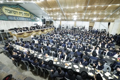 שמחת בית השואבה בברכת שמואל | צילום: שמוליק קורלנסקי