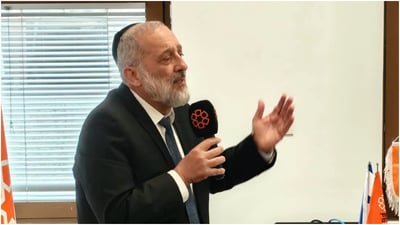 דרעי: מתנדבי איחוד הצלה הצילו את חייו של ראש המוסד