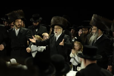 האדמו"ר מסערט ויז'ניץ במירון