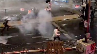 שני מפגינים נפצעו מרימוני הלם בהפגנת הפלג בירושלים