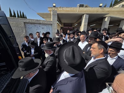 הלוויית הרבנית שושנה כהן ע"ה | צילום: באדיבות המצלם