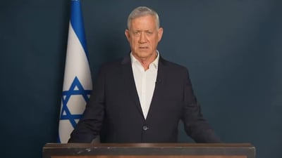 גנץ מכריז: "אני רץ עד הסוף, מי שטוען שאני שורף קולות - משקר"
