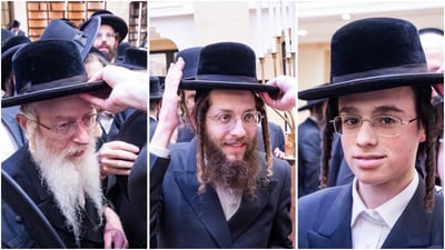 הילולת הרה"ק מריבניץ זי"ע | צילום: אחים לאנטשעווסקי