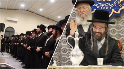 מעמד כבוד התורה בחצר זוועהיל
