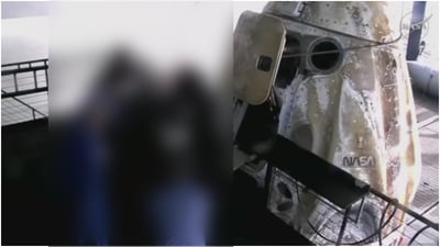 "פיל יושב על החזה": האסטרונאוטית שחזרה מהחלל תיארה רגעים דרמטיים