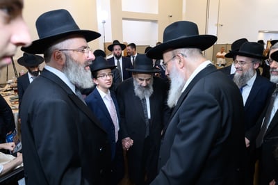 שמחת בר המצווה לנכד הגאון רבי אהרן זכאי