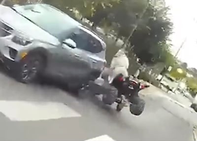 נעצר אחרי שעף מהטרקטורון: מרדף דרמטי בשדרות