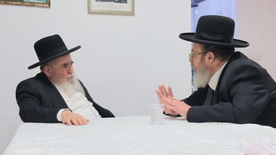 "אין זה סוד": הגר"ד אברהם נפגש עם חבר המועצת