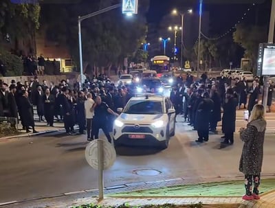 מאות חסידי גור הוזעקו בערד בטעות – והמערכת מסבירה