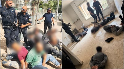 מעצר השוהים הבלתי חוקיים ברמת אשכול