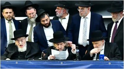 הגאון רבי דב לנדו שליט"א בכינוס גדולי ישראל