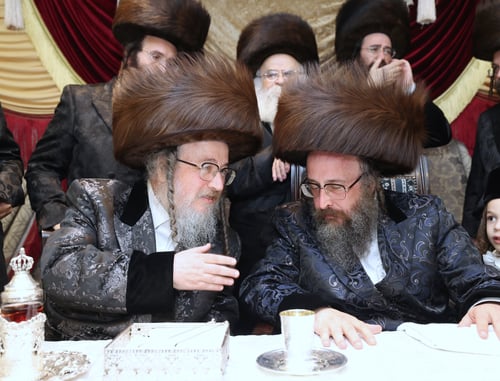 כשרבי בנימין הצדיק נאם בשמחת בית ביאלה בית שמש - שבט הלוי 