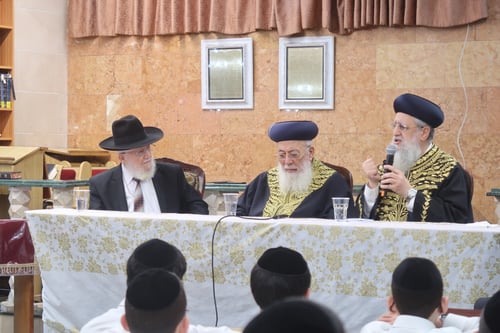 לראשונה ללא מייסדה: הראשלצי"ם בדרשת שבת שובה ב'כסא רחמים'
