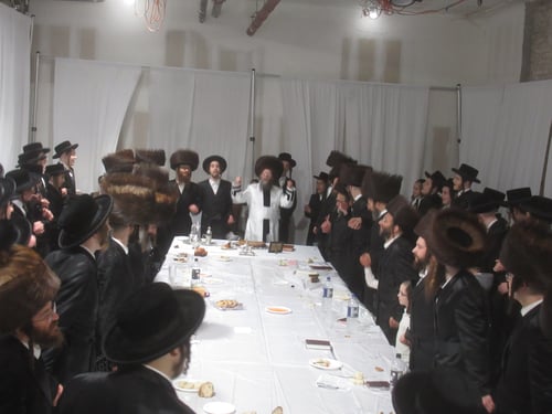 לראשונה מזה 9 שנים: ניגוני ונוסח קרעטשניף סיגעט הדהדו שוב בווילאמסבורג