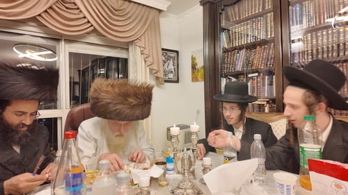 האדמו"ר הנודד בחר לשבות במודיעין עילית בשבת הראשונה של שנת תשפ"ו