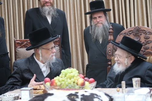 צפו: הרגעים הגדולים של חודש תשרי בחצר הקודש קרעטשניף