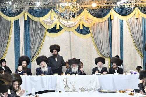רחוב אבינועם ילין לבש חג: כינורות, שמחה ודבקות עילאית בקרעטשניף 