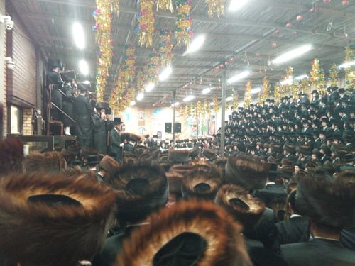 תיעוד מיוחד: כך עברו ימי חג הסוכות בחצר הקודש פאפא