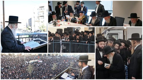 'חכם הרזים', ממבט הרבנים: כך נראתה עצרת הענק - מהמרפסות והצמתים